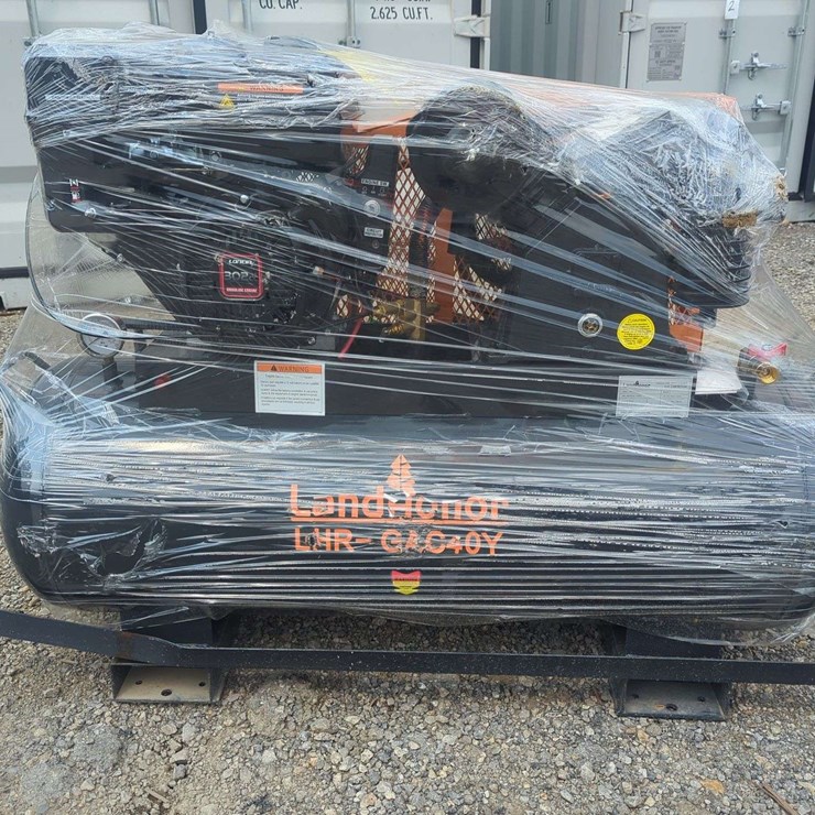 Landhonor 40 Gallon 2-stage Air Compressor - 10 HP - LHR-GAC40Y - 302cc Gasoline Engine