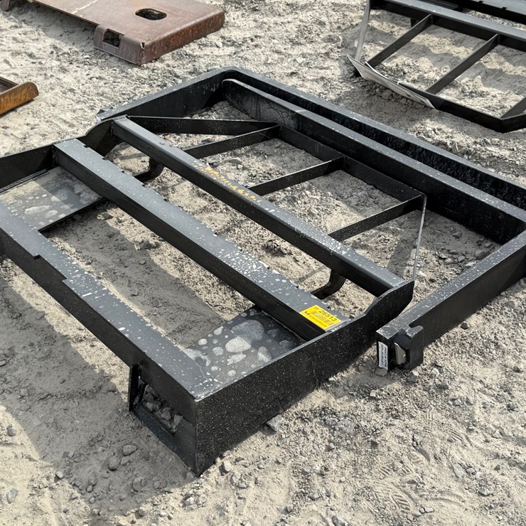 #2000 • #26513 • Unused Mower King SA Skid Steer Forks
