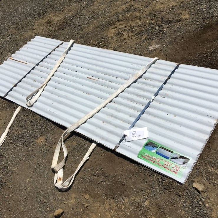 (30) Unused 8ft x 35in Metal Roof Panels.