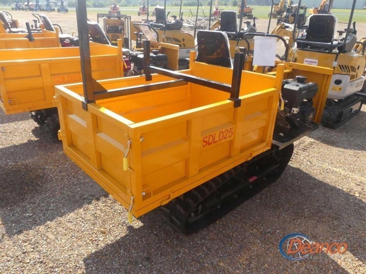 unused-2025-sdlanch-sdld25-crawler-dumper,-s/n-a2503014371:-briggs-&-stratton-eng.,-rubber-tracks-image-2
