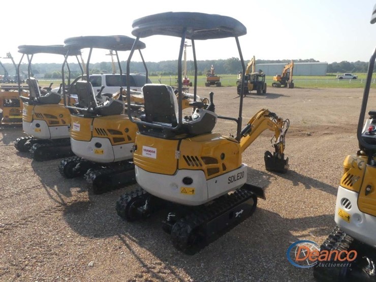 unused-2025-sdlanch-sdle20-mini-excavator,-s/n-01082a:-yanmar-23hp-diesel-eng.,-rubber-tracks-image-2
