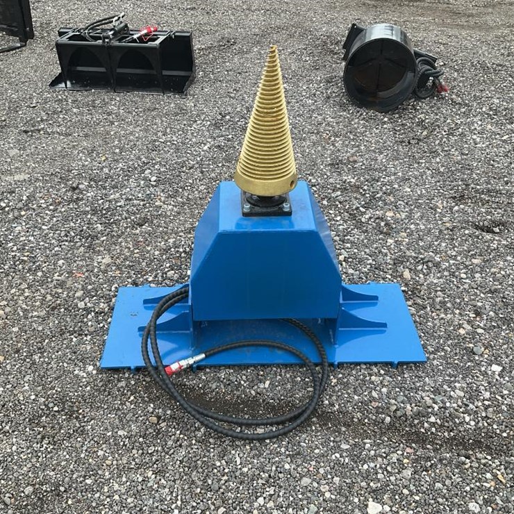 #1386 • Unused Skid Steer Splitter Drill