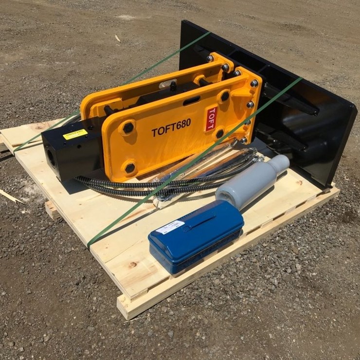 Unused 2025 TOFT 680 Drop Type Hydraulic Hammer