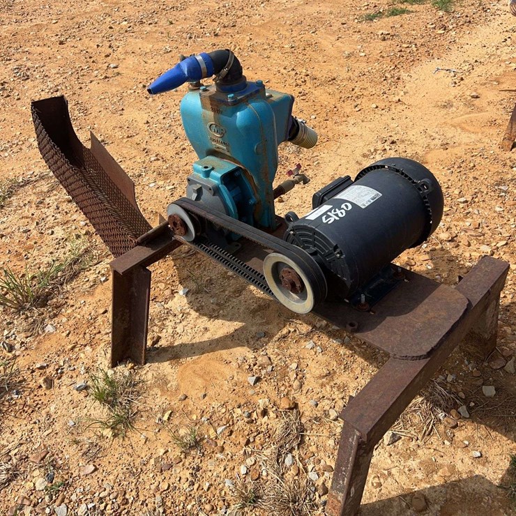 2" Pump w/ WEG 5HP Electric Motor