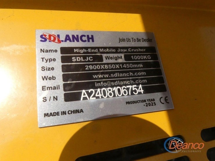 unused-2025-sdlanch-sdljc-mobile-jaw-crusher,-s/n-a2408106754-image-8