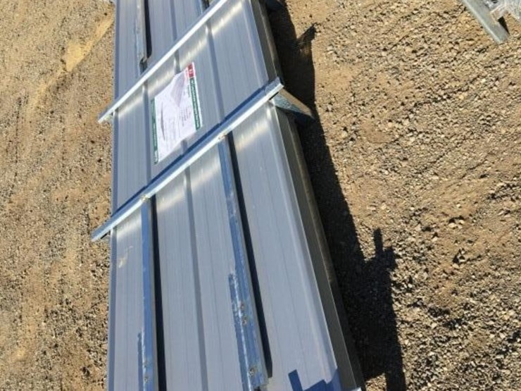 (100)-unused-10ft-x-3ft-corrugated-galvalume-image-1
