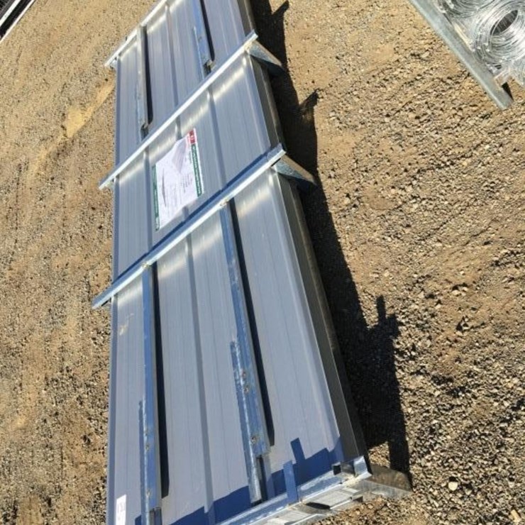 (100) Unused 10ft x 3ft Corrugated Galvalume