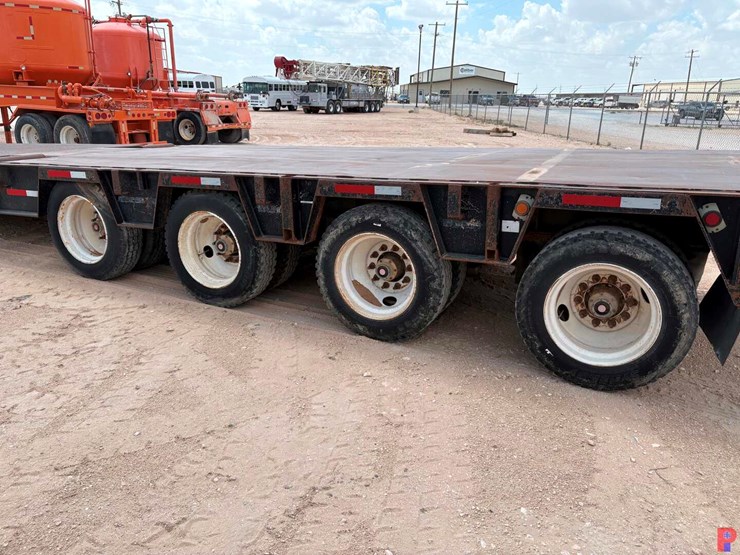 2008-nevi-43’-x-8’,-,lowboy-trailer,-4-axles-w/rolling-tail-board-image-5