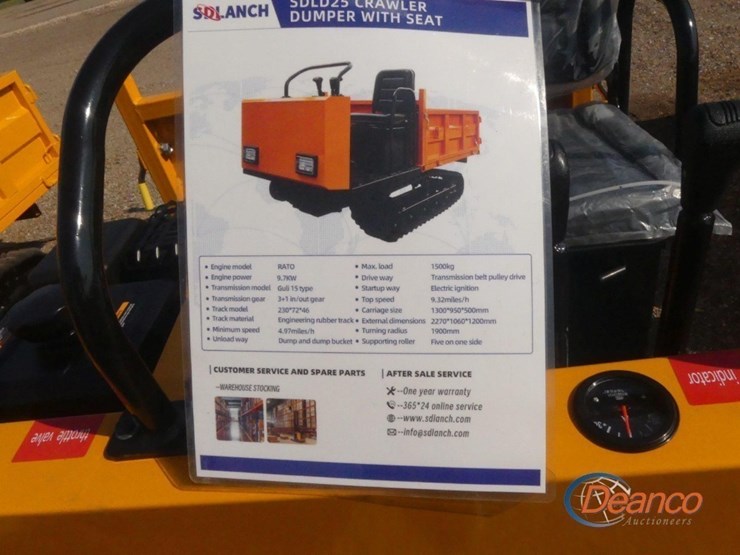 unused-2025-sdlanch-sdld25-crawler-dumper,-s/n-a2503014371:-briggs-&-stratton-eng.,-rubber-tracks-image-6
