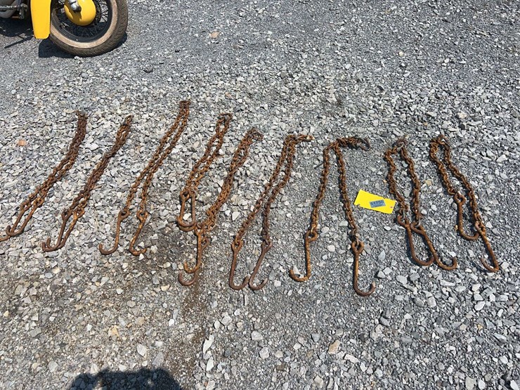 qty-(9)-sets-3'-chain-slings-with-hooks-image-6