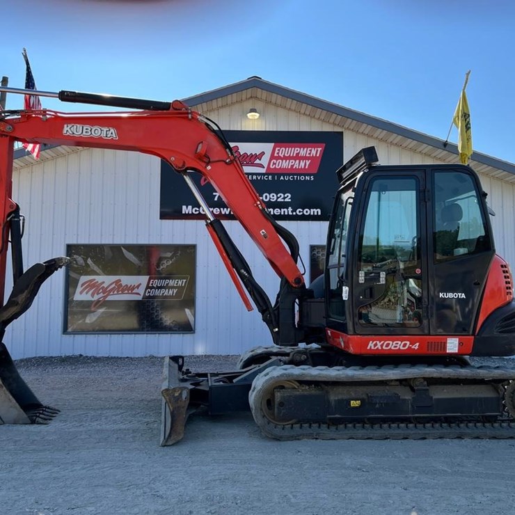 2015 KUBOTA KX080-4