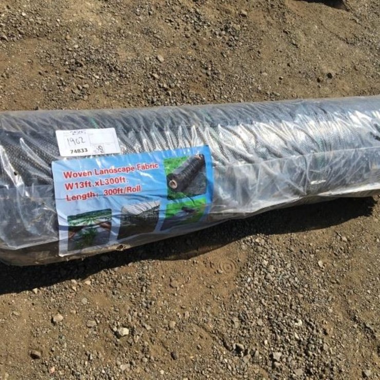 Unused 13ft x 300ft Woven Landscape Fabric Roll.