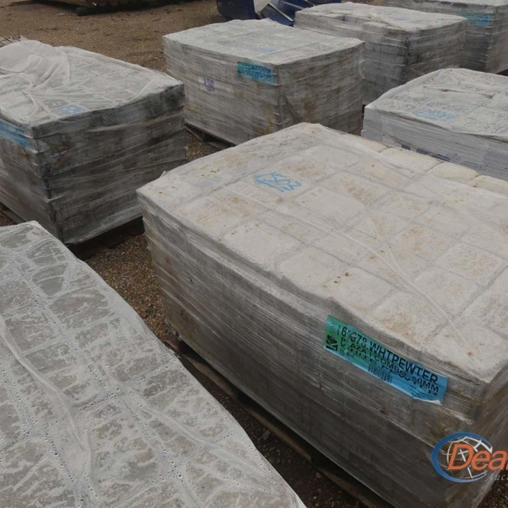 (2) PALLETS OF ASSORTED PAVING STONES