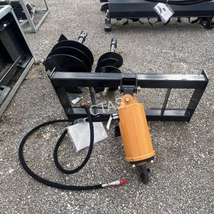 #152 • Wolverine Skid Steer Auger w/ 12" & 18" Bits