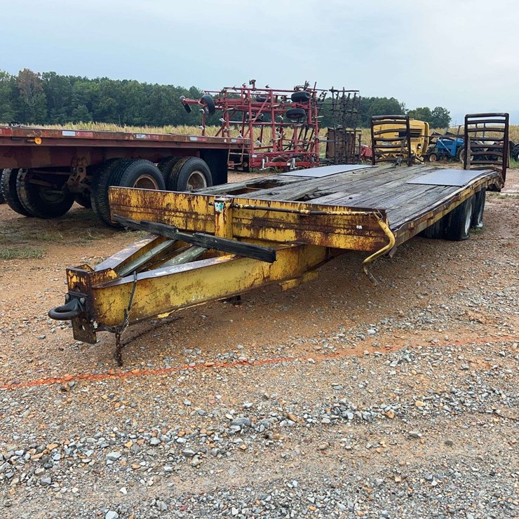 8' X 24' T/A Pintle Hitch Trailer