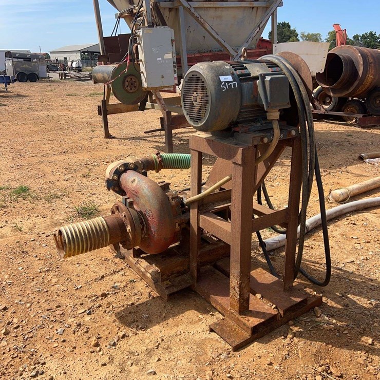 Pump w/ North America 20HP Electric Motor