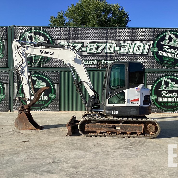 2012 BOBCAT E80