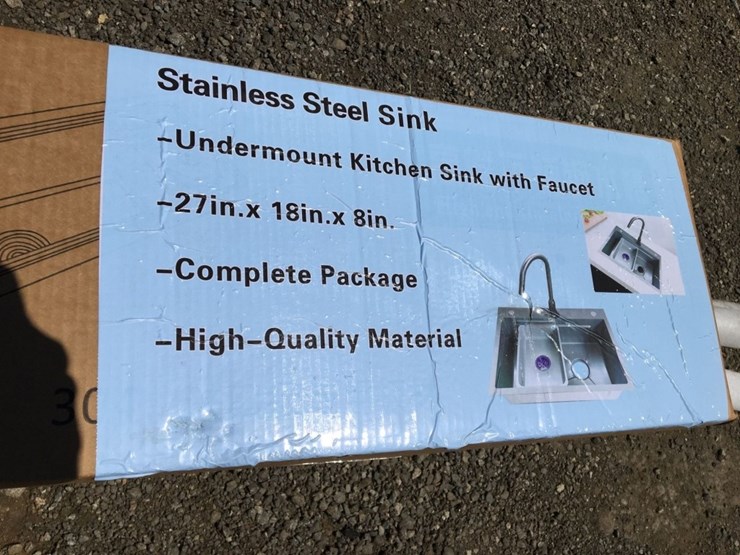 unused-27in-x-18in-x-8in-under-mount-stainless-image-3