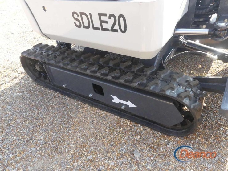 unused-2025-sdlanch-sdle20-mini-excavator,-s/n-01082a:-yanmar-23hp-diesel-eng.,-rubber-tracks-image-7
