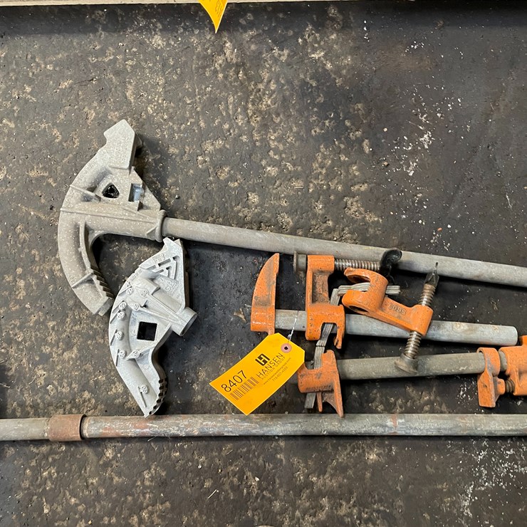 #8407 • Pipe Bender and Clamps