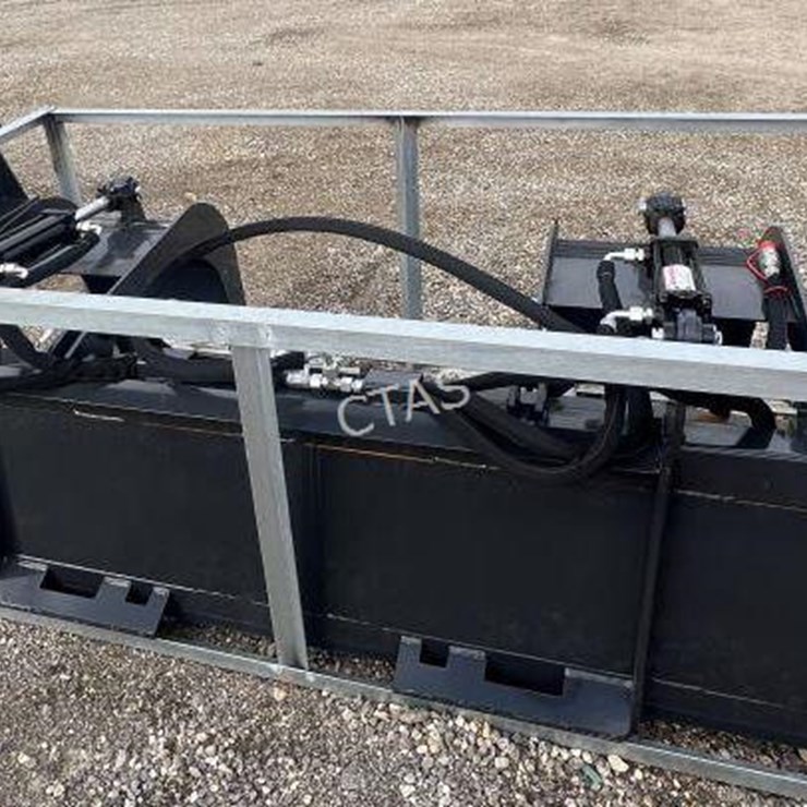 #131 • Wolverine Skid Steer Rock/Brush Grapple Bucket