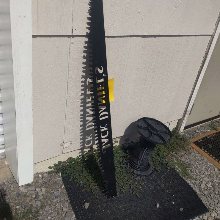 JACK DANIELS 48" SAW SIGN