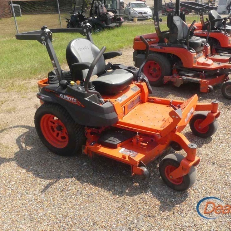 2017 KUBOTA Z421KW ZERO-TURN MOWER, S/N 15592: ROLLBAR, GAS ENG., 54" CUT, 578 HRS