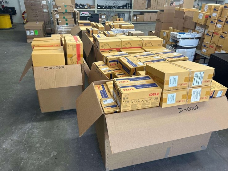 8-bins-and-approx.-86-loose-boxes-of-oki-printer-accessories-image-1