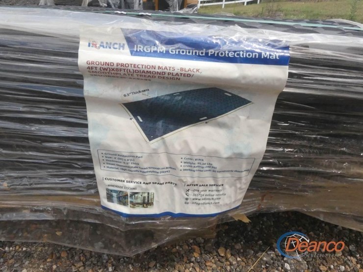 (15)-unused-2025-ir-ground-protection-mats:-4'x8',-0.5"-thick,-80-ton-cap.,-high-density-polyethylene-image-1