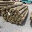qty-(35)-unused-6-7"x8'-tapered-pressure-treated-posts-image-1
