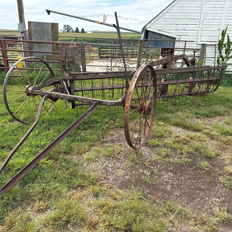 Massey Harris Steel Wheel Side Rake