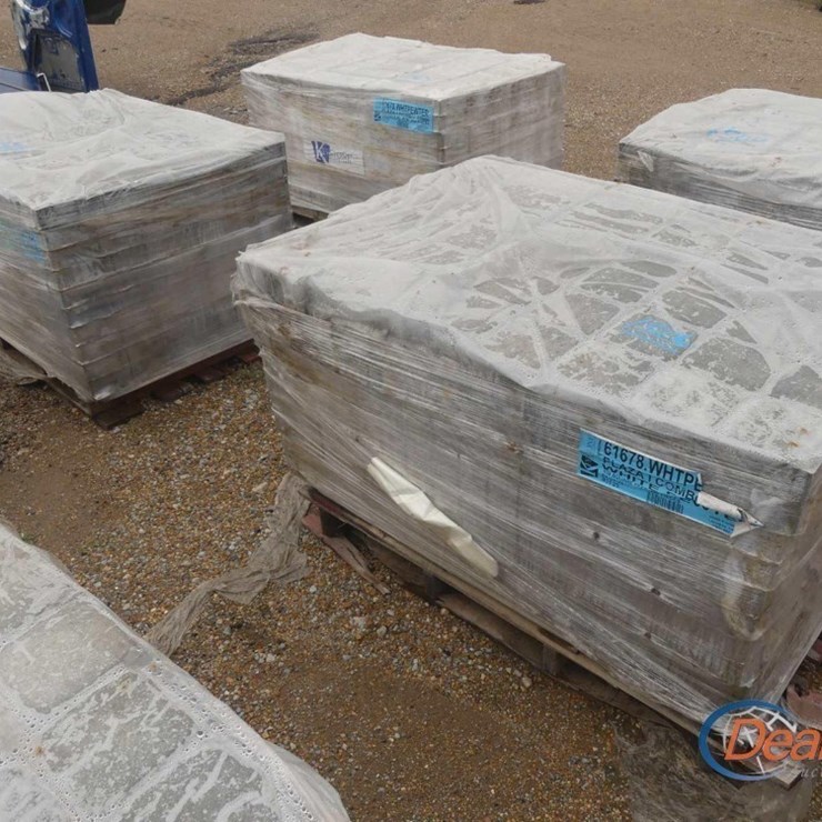 (2) PALLETS OF ASSORTED PAVING STONES