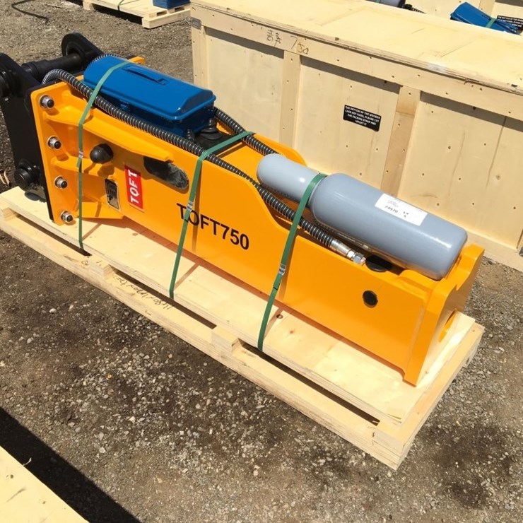 Unused 2025 TOFT 750 Box Type Hydraulic Hammer