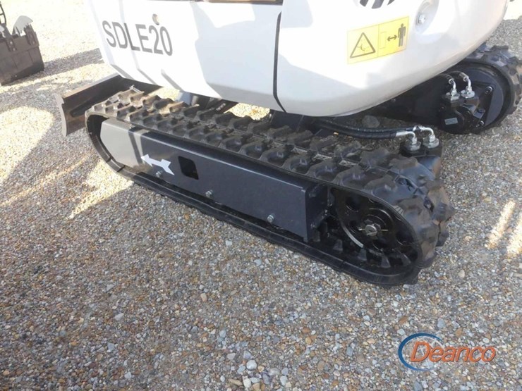 unused-2025-sdlanch-sdle20-mini-excavator,-s/n-01082a:-yanmar-23hp-diesel-eng.,-rubber-tracks-image-4