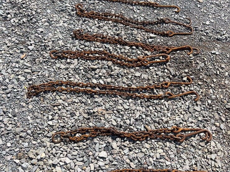 qty-(9)-sets-3'-chain-slings-with-hooks-image-1