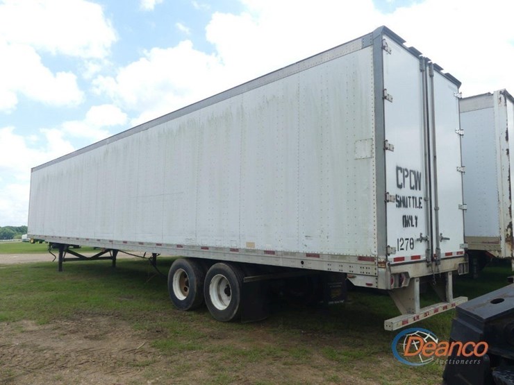 2007-vanguard-53'-van-trailer,-s/n-5v8va53227m707260:-t/a,-rear-barn-doors-image-4