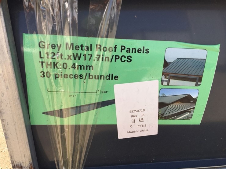 (30)-unused-12ft-x-17.7in-metal-roof-panels.-image-3