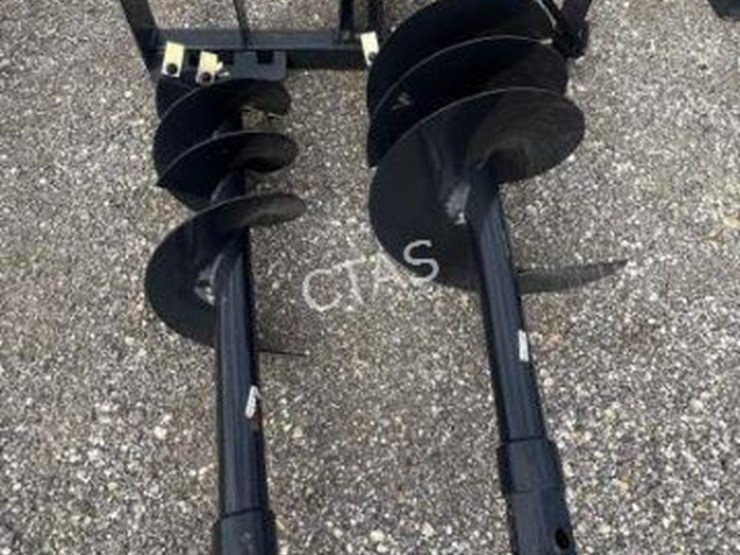#153-•-wolverine-skid-steer-auger-w/-12"-&-18"-bits-image-2