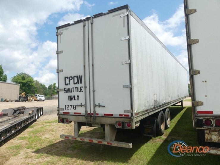 2007-vanguard-53'-van-trailer,-s/n-5v8va53227m707260:-t/a,-rear-barn-doors-image-3