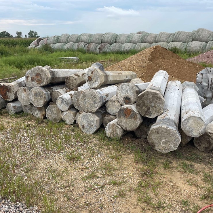 Approx 40 Precast Cement Pillars