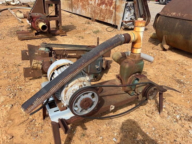 3"-pump-w/-industrial-15hp-electric-motor-image-1
