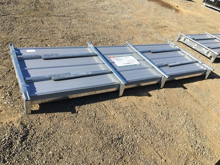 (100)-unused-10ft-x-3ft-corrugated-galvalume-image-1