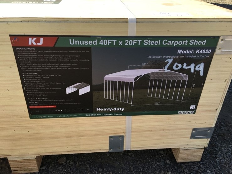 unused-40ft-x-20ft-steel-carport-shed.-image-3