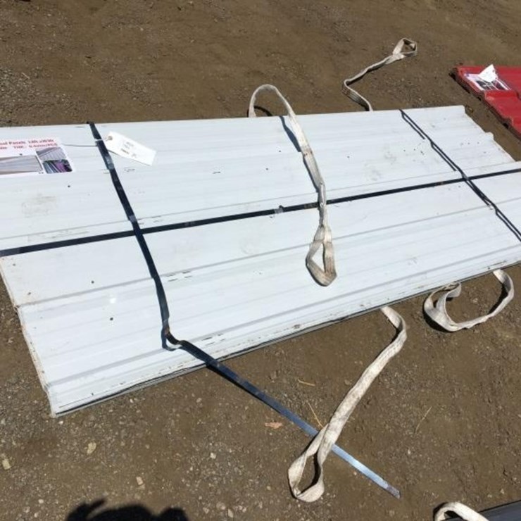 (30) Unused 8ft x 3ft Metal Roof Panels.