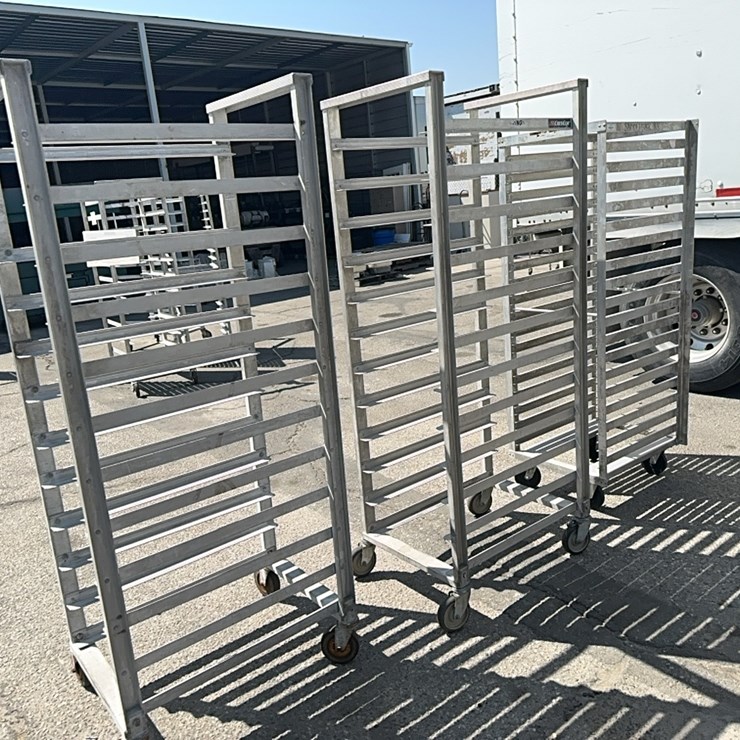 LOT# -725  - CRES COR SHEET PAN RACKS