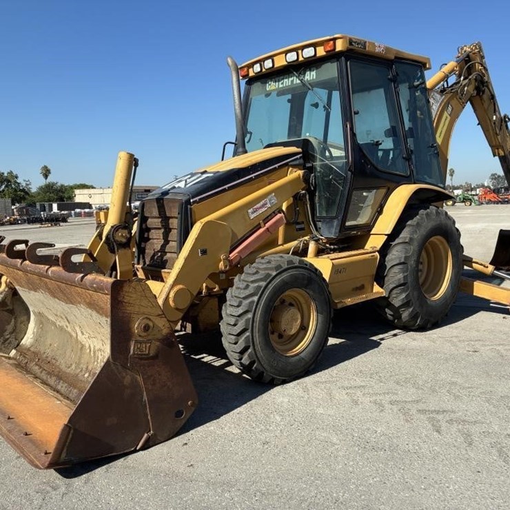 2005 Caterpiller 420D Loader Backhoe