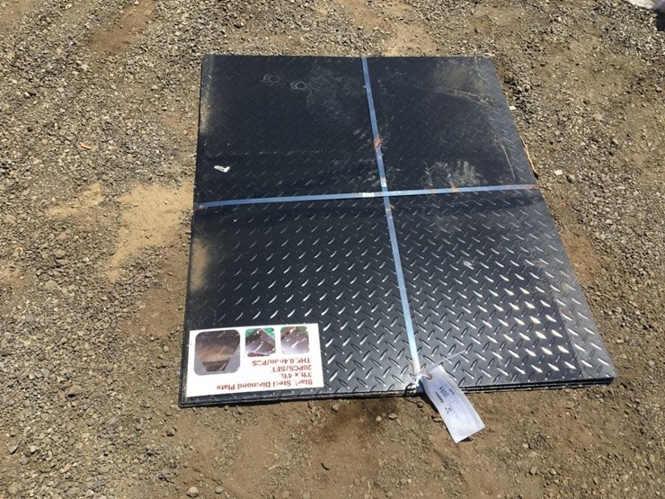(20)-unused-3ft-x-4ft-diamond-plate-steel-metal-image-1