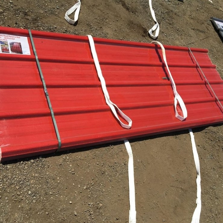 (30) Unused 8ft x 3ft Corrugated Polycarbonate