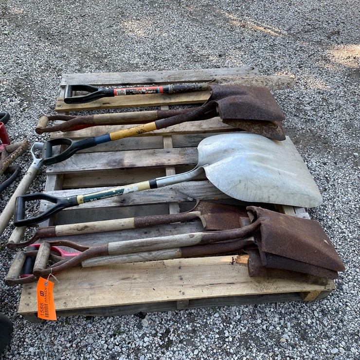 #1588 • Pile of Various Shovels