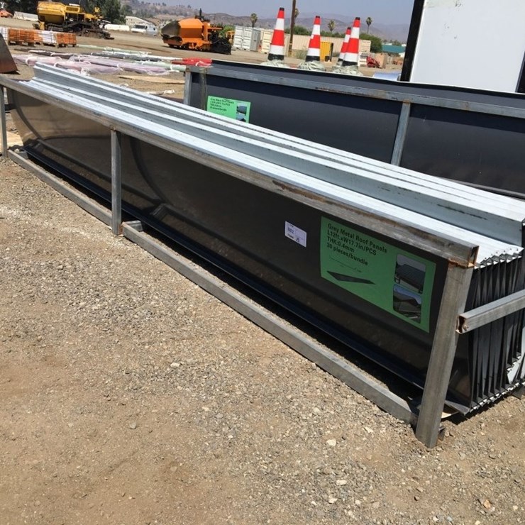 (30) Unused 12ft x 17.7in Metal Roof Panels.